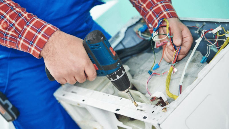 Sancaktepe Beko Beko çamaşır makinesi kart tamiri – Su almama arızası orijinal parça ile giderildi. - Teknik servis örneği
